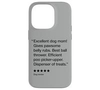 Best Dog Mom 5 Stars - Divertente amante dei cani Custodia per iPhone 14 Pro
