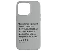 Best Dog Mum 5 Stars - Divertente amante dei cani Custodia per iPhone 15 Pro Max