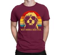 Best Doodle Dad Ever Father Day T-Shirt Caring Dad Daddy Men Tee Top T-Shirt #FD
