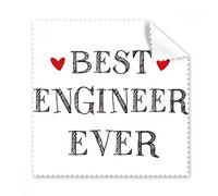 Best Engineer Ever quote professione occhiali panno di pulizia Gift Phone Screen Cleaner 5PCS
