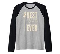 Best Ever Chitarrista Schema Accordi Vintage Insegnante Maglia con Maniche Raglan
