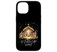 Best Ever Christmas Cool Jesus Nativity Scene Christian Custodia per iPhone 14