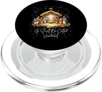 Best Ever Christmas Cool Jesus Nativity Scene Christian PopSockets PopGrip per MagSafe