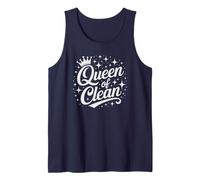 Best Ever Queen of Clean Pulizia del Personale di Pulizia della Pulizia Canotta