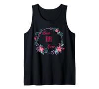 Best Fifi Ever with Pink Floral Fun Zia Nonna Mom Gift Canotta