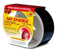 Best Fire 06252 Nastro Adesivo No Smoke, Nero