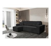 Best For Home | Divano letto angolare Karl a 3 posti con chaise longue | Funzione letto con schienale ergonomico | Design moderno e salvaspazio | Perfetto per un soggiorno elegante e accogliente
