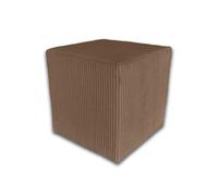 Best For Home Sgabello Pouf | Sgabello cuscino da pavimento (rosso-marrone)