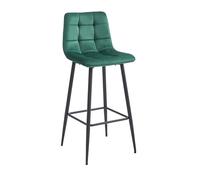 Best for home Sgabello (verde scuro, 1 pezzo)