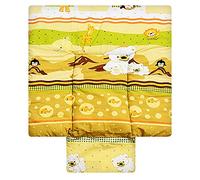 Best For Kids particolare Fasciatoio con TÜV 100% cotone morbido peluche Fasciatoio portatile 3 in 1 in dimensioni 70 x 50 con Öko Tex Standart