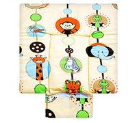 Best For Kids speciali peluche morbido Materassino Fasciatoio con certificazione TÜV 100% cotone fasciatoio 3 in 1 in 3 dimensioni 70 X 85 con Oeko Tex Stand Art