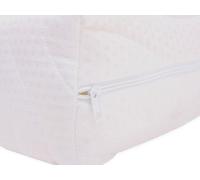 Best For You Coprimaterasso Easy Active Cool, per materassi di altezza 10 cm, con zip su 3 lati, per materassi di dimensioni da 60x120x10 fino a 200x200x10 cm, Poliestere, bianco, 200 x 200