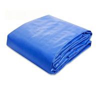 BEST&FREE Telo Sotto Piscina Fuori Terra Quadrata. Tappeto Per Giardino, Base Protezione. (335x335 cm)