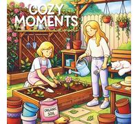 Best Friend Cozy Moments: A Friendship Coloring Book for Lowkey Comfort, Anxiety Ease, Creative Focus