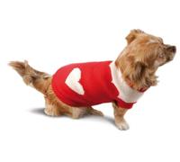 Best Friend - Maglioncino Cuore di Neve per Cani. Maglione con Filato Supercaldo, Mezza Manica e Passagamba Elasticizzata | Lunghezza dorso 30 cm