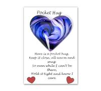 Best Friend Pocket Hug for Daughter Son Gifts from Mom Dad Retirement Gifts for Grandma Grandpa Gifts from Grandson Granddaughter Graduation Gifts for Brother Sister Birthday Gifts for Couples