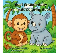 Best Friends Baby Animals Coloring Book