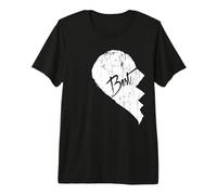 Best/Friends Broken Heart Pair Matching - Migliore (1 di 2) Maglietta Premium