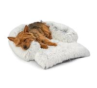 Best Friends by Sheri Bolster Nap Mat - Letto per cani lavabile - con supporto e rivestimento sfoderabile - per kennel - grigio ghiaccio - S - 56 x 46 cm