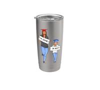 Best Friends - Cappello da laureato per donne e ragazze, divertente Bicchiere termico in acciaio inox doppia parete