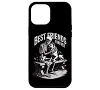 Best Friends Forever Skeleton Dog Custodia per iPhone 12 Pro Max