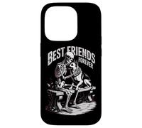 Best Friends Forever Skeleton Dog Custodia per iPhone 14 Pro