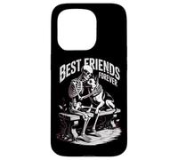 Best Friends Forever Skeleton Dog Custodia per iPhone 15 Pro