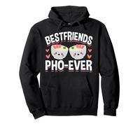 Best Friends Pho Ever Funny Noodle Friendship Gift Felpa con Cappuccio