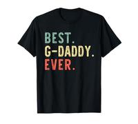 Best G-Daddy Ever Funny Vintage Retro GDaddy Maglietta