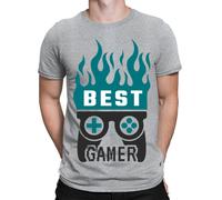 Best Gamer Video Gaming Console Controller Uomo Donna T-Shirt Top #TA-25