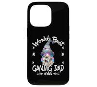 Best Gaming Dad Gnome With Headset For Funny Gamer Grandpa Custodia per iPhone 13 Pro