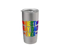 Best Gay Dad Ever Bicchiere termico in acciaio inox doppia parete