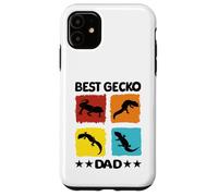 Best Gecko Dad Gecko Gechi Rettili rettili Rettile Detto Custodia per iPhone 11