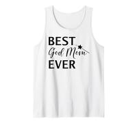 Best God Mom Ever Sign Best Godmother Ever God Mothers Day Canotta