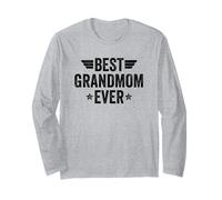Best Grandmom Ever Maglia a Manica