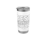 Best Grandpa By Par Bicchiere termico in acciaio inox doppia parete