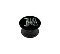 Best Grandpa By Par Father's Day Golf Grandad Golfing Gift PopSockets PopGrip Adesivo