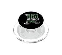Best Grandpa By Par Father's Day Golf Grandad Golfing Gift PopSockets PopGrip per MagSafe