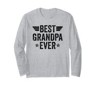 Best Grandpa Ever Maglia a Manica