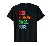 Best Husband Since 2003, 22nd Anniversary Husband Maglietta