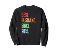 Best Husband Since 2015 10th Anniversary For Fun Husband Felpa