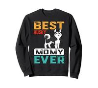 Best Husky Dog Mommy Ever For Mom Funny Dogs Lover Felpa