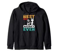 Best Husky Dog Mommy Ever For Mom Funny Dogs Lover Felpa con Cappuccio