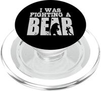 Best I Was Fighting A Bear Boys Girls | Divertente Get Well Gift PopSockets PopGrip per MagSafe