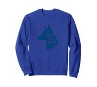 Best in Show Dog Lover Citazione Pet Celebration Felpa, Unisex per Adulti, Blu Reale, L