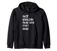 Best Karelian Bear Dog Mom Ever Cane da Orso della Carelia Felpa con Cappuccio