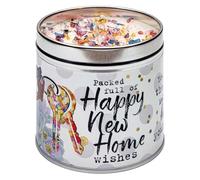 Best Kept Secrets Happy New Home Candela di latta
