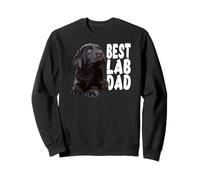 Best Lab Dad Chocolate Lab Dad The Lab Padre Brown Labrador Felpa