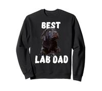 Best Lab Dad Chocolate Lab Dad The Lab Padre Cane papà Felpa