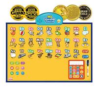BEST LEARNING i-Poster My Learning Board - Tabella interattiva parlante da parete, per imparare ABC, 123s e giocattolo musicale per bambini piccoli
